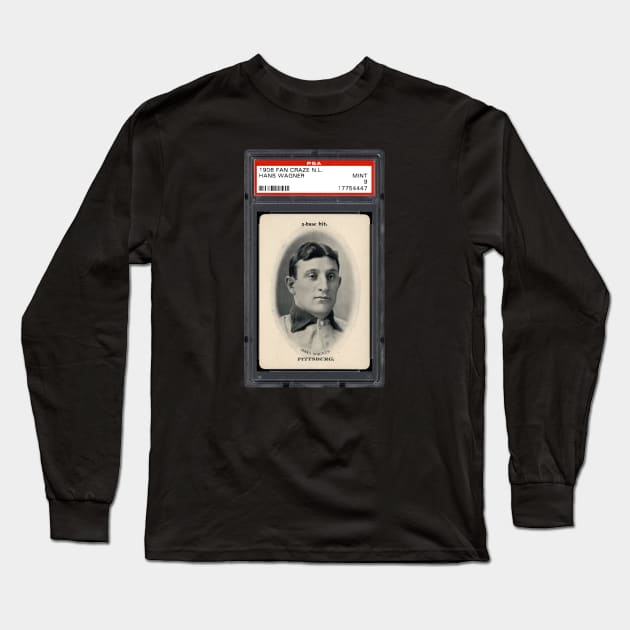 1906 Fan Craze - National League 1 - HANS WAGNER Long Sleeve T-Shirt by anjaytenan